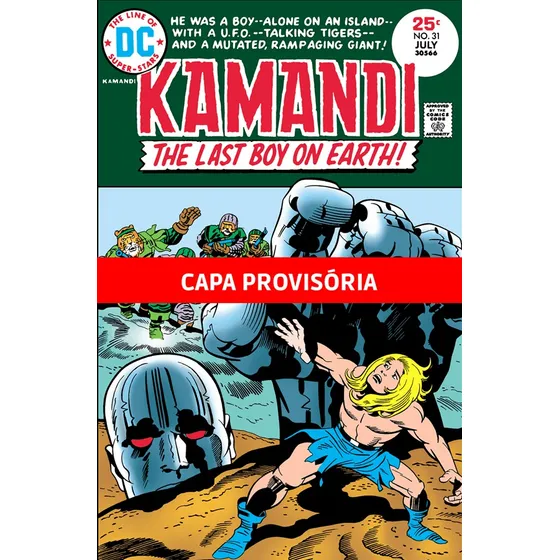 Kamandi Vol. 5: Lendas do Universo DC, de Kirby, Jack. Editorial Panini Brasil LTDA, capa mole em português, 2022