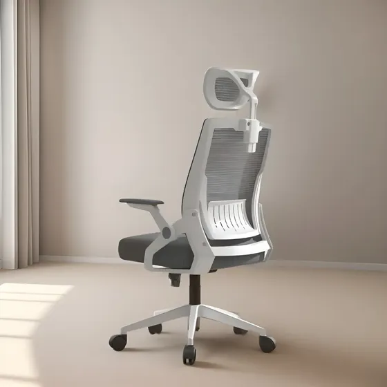 Silla Ejecutiva ANYHOGAR Ergonómica con Respaldo Alto y Soporte Lumbar Regulable