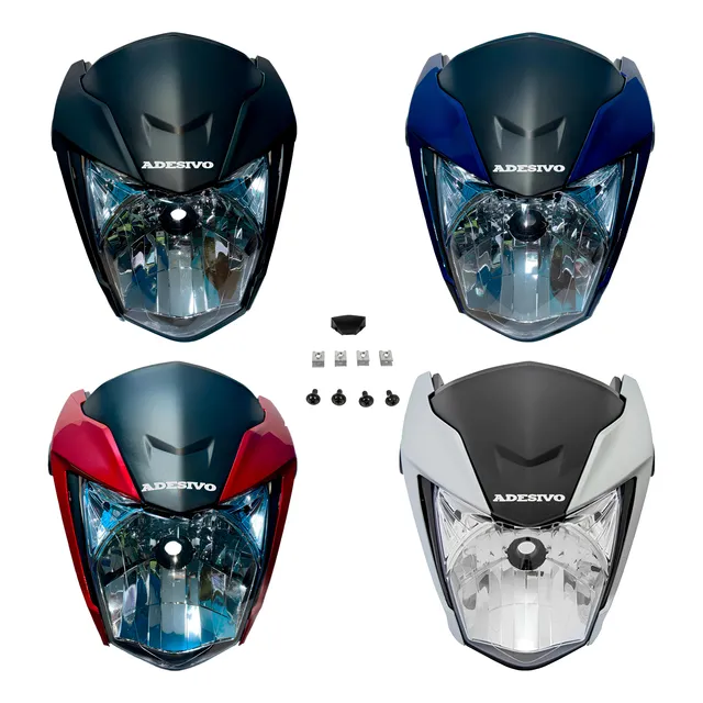 Kit Farol Frente Completa Aranha Honda Cg Titan 160 Cor 2024