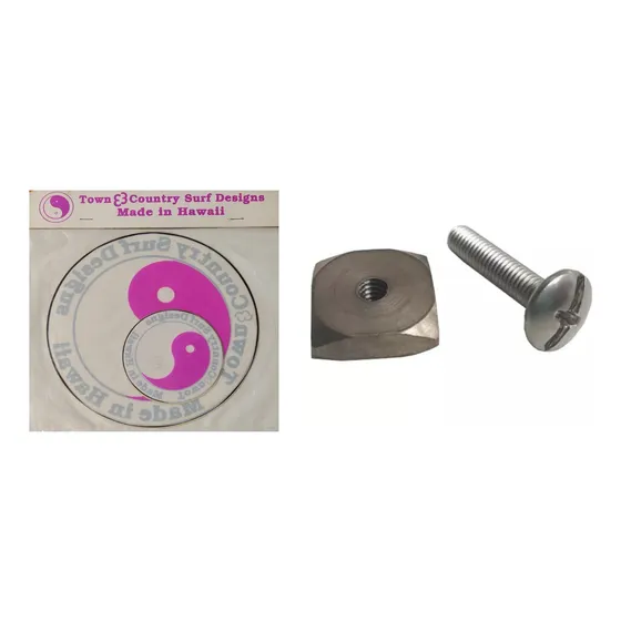 Tornillo Y Tuerca Us Box Quillon Quilla Surf Sup Longboard