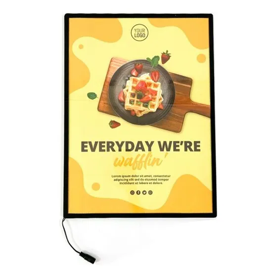 Marco Slim Light Box Advertising Led Menu Board A2/43.5*60cm