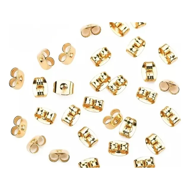 Mariposas Para Topes De Topos Aretes Pendientes X10 En Acero