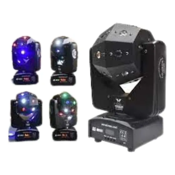 Luz Led Robótica Profesional Giro Infinito Audioritmic Disco