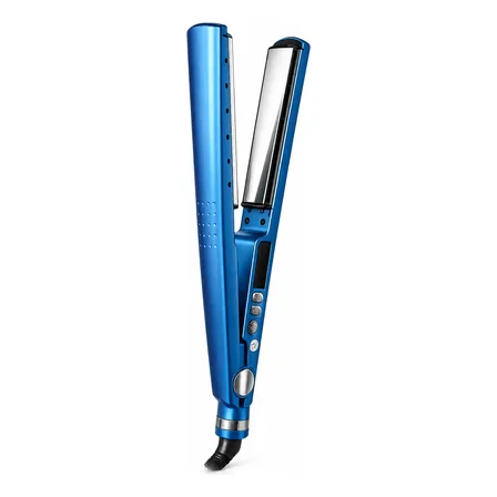 Chapinha Nano Titanium Profissional Prancha Bivolt Azul 127/220v