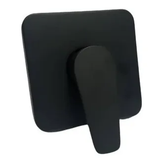 Llave Ducha Monomando Agua Fria Y Caliente Negro Mate