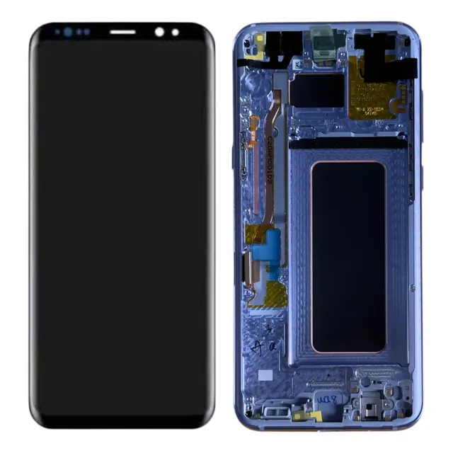 Tela Frontal Display Para S8 Plus G955 Nacional Com Aro