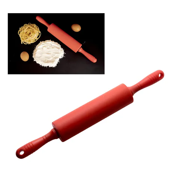 Rolo Para Massa Profissional Silicone Macarrão Pastel Pão