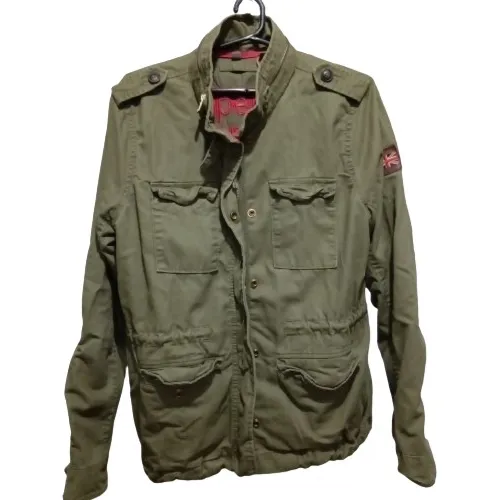 Campera Parka Militar Superdry Hombre L