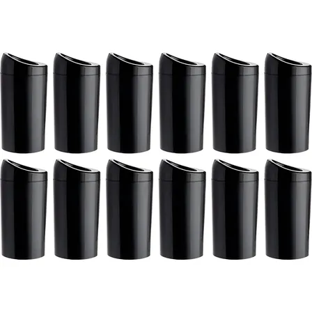 Porta Cerveja Térmico Plast 1l Preto - 12 Unidades