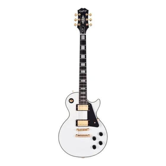 Guitarra EpiPhone Les Paul Custom Alpine White