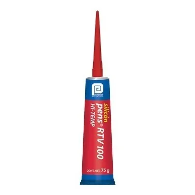 Silicon Rojo Alta Temperatura 75grs Rtv Pennsylvania