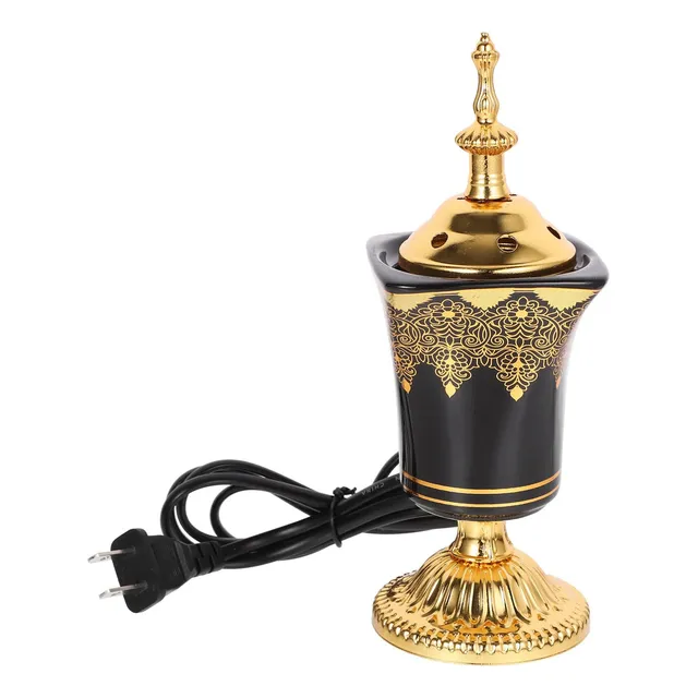 Quemador Incienso Electrico Soporte Arabe Vintage Para Hogar