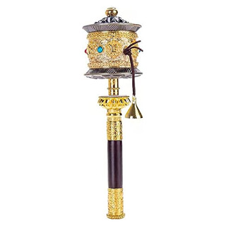 Gran Rueda De Oración Manual De Cobre Seis Caracteres ... Gran Rueda De Oración Manual De Cobre Seis Caracteres ...