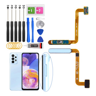 Flex Flexor Sensor De Huella Para Samsung A23 4g A235 Azul Flex Flexor Sensor De Huella Para Samsung A23 4g A235 Azul