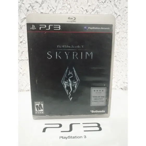Jogo The Elder Scrolls V Skyrim Ps3 Física Completo R$49,90