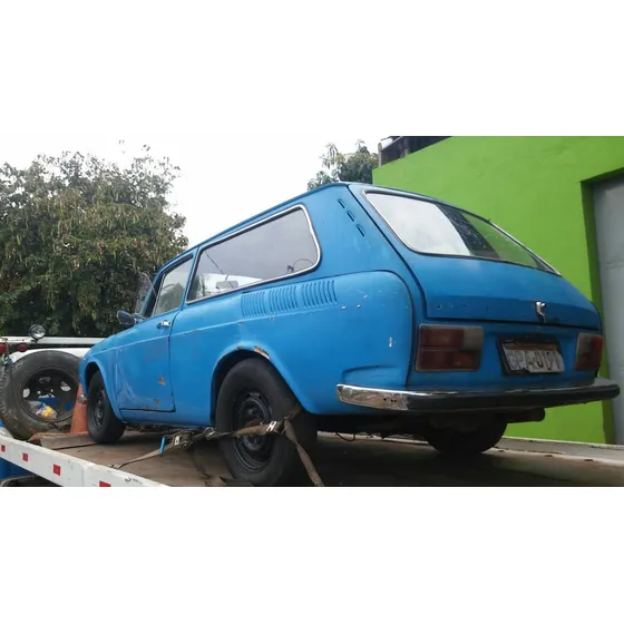 Volkswagen Variant 1974 P/ Restaurar Com Documento E Mecanic