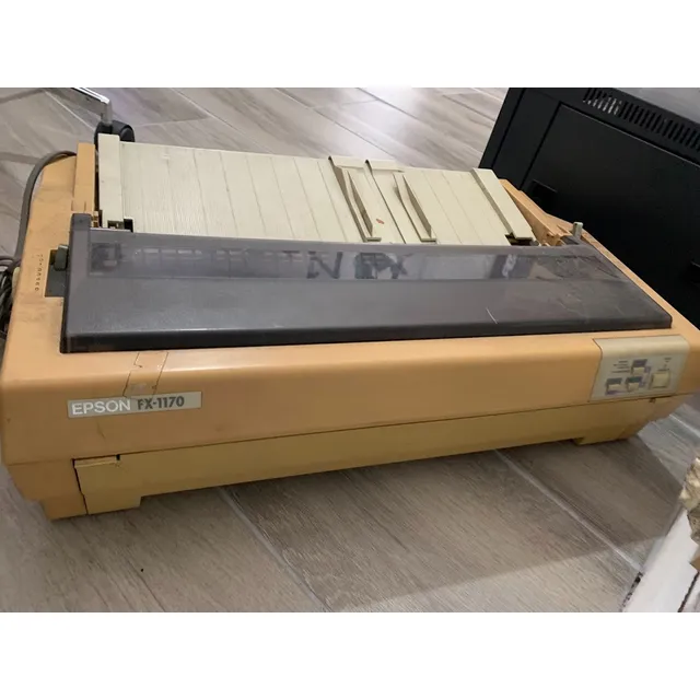Impresora Epson Matriz De Punto  Fx 1170 Usada Amarillo