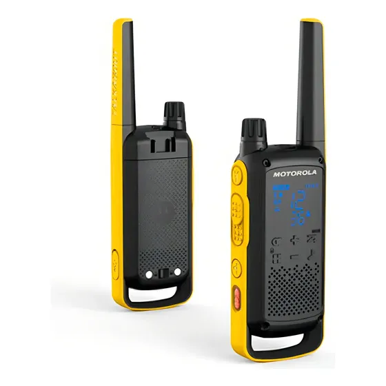 Radiotransmisor Walkie Talkie De 2 Vías Motorola 35 Km T470 Bandas de frecuencia 22 Color Negro | Cuotas sin interés