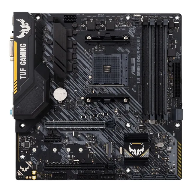 MOTHERBOARD B450M-PLUS II ASUS TUF GAMING HDMI DVI-D AM4