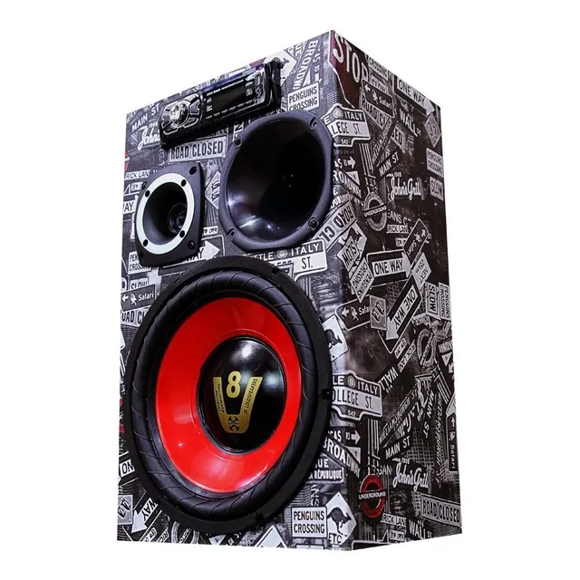 Caixa Automotiva Residencial Compet Taramps 800 W Usb