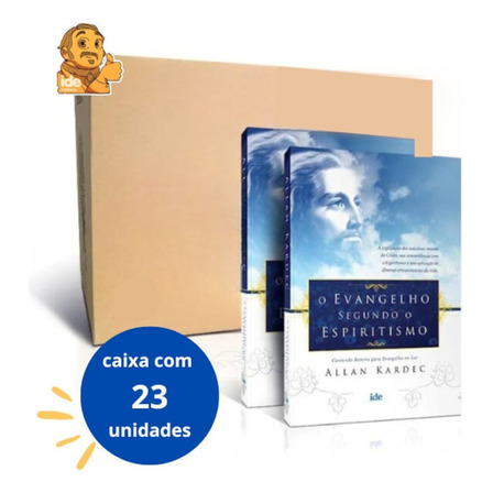 Evangelho Segundo O Espiritismo (o) - Edição Econômica - Caixa Com 23 Exemplares | Ide Editora Evangelho Segundo O Espiritismo (o) - Edição Econômica - Caixa Com 23 Exemplares | Ide Editora