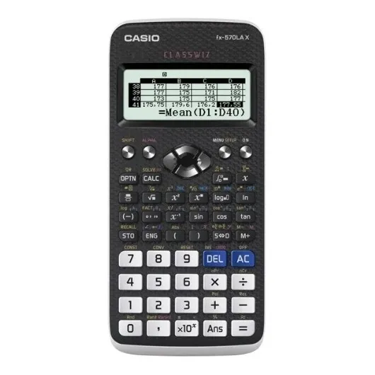 Calculadora Cientifica Casio Fx-570lax Classwiz Negro