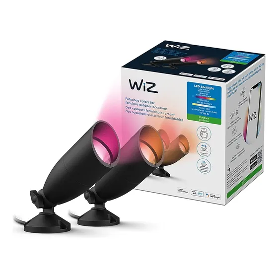 Wiz Connected Smart Wifi Outdoor Led Ground Spotlight Starte