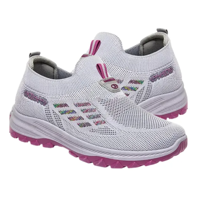 Tenis Casuales Livianos Cómodos Mujer Sin Cordones Active
