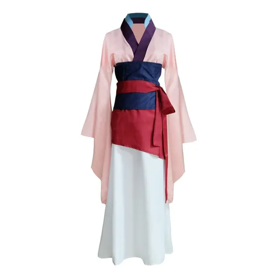 Angelaicos Vestido De Princesa Mulan Para Mujer Vestido De F