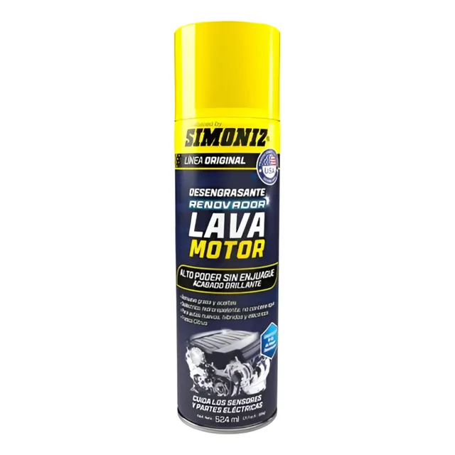 Desengrasante Renovador Lava Motor Remueve Grasa Carro Autos