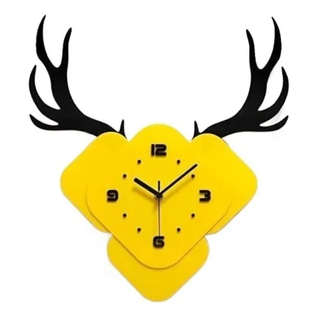 Reloj Pared Acrilico Moderno Tictac Digital Calidad Cuarzo