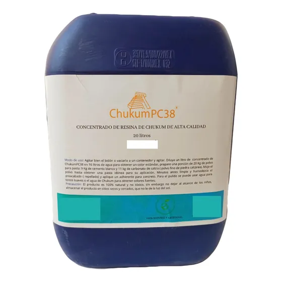 Chukum Pc38 Bidón De 20l Para 300 M2  De Acabado