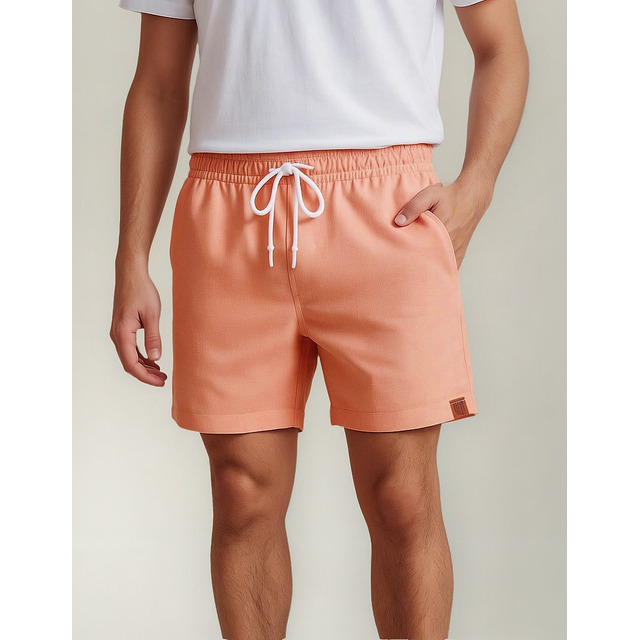 Short De Linho Masculino Bermuda Leve Praia Verao Novidade Short De Linho Masculino Bermuda Leve Praia Verao Novidade