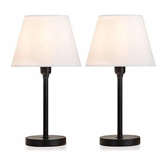Lámparas De Mesa Diseño Sencillo Y Moderno Pantalla D...