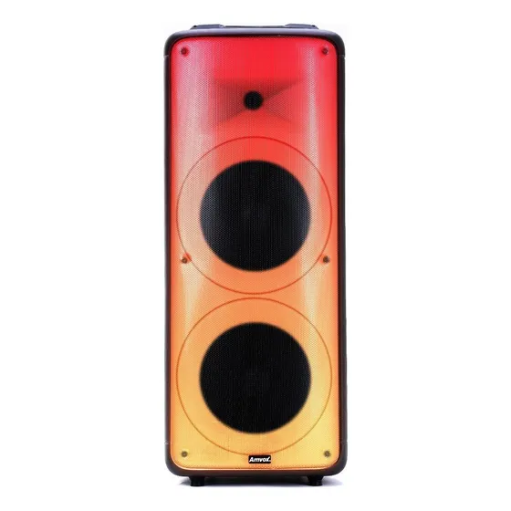 Caixa De Som 2000w Bluetoothcom Display Em Led Party Vox