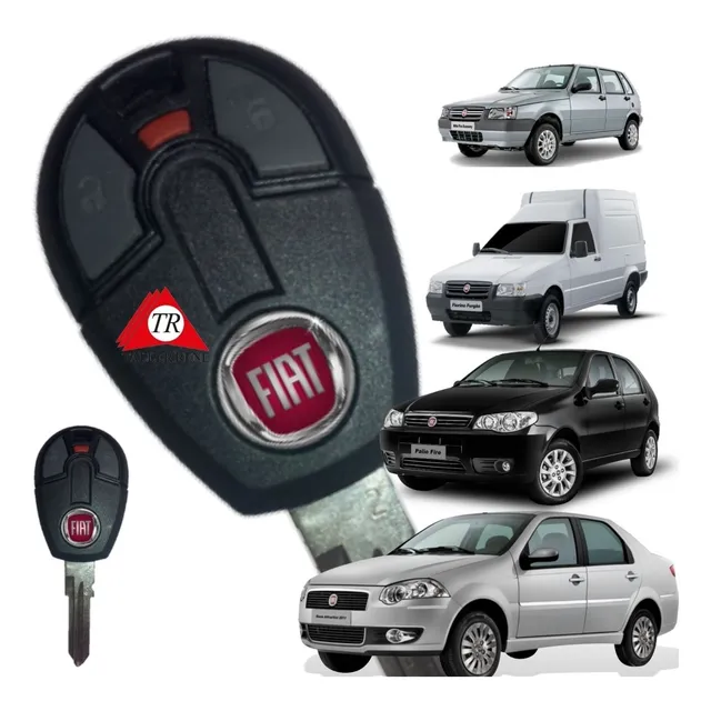 Copia Llavecodificada Fiat Siena Palio Fiorino Uno Telemando