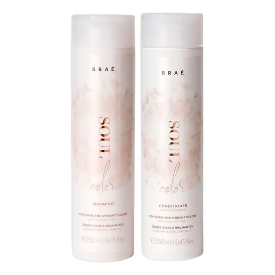 Braé Soul Color Kit Shampoo + Condicionador - 2x250ml