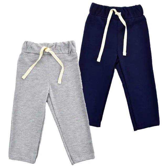 Pantalon Para Bebé Niño Sudadera Jogger X 2 Duo