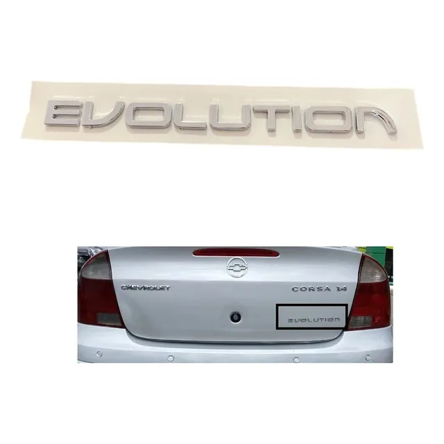 Emblema Palabra Evolution Para Corsa (original)