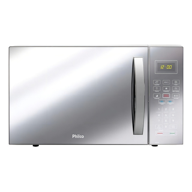 Microondas Philco Pmo28 Prata 28l 127v Microondas Philco Pmo28 Prata 28l 127v
