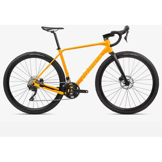 Bicicleta Ruta Orbea Terra H40 2025 Color Amarillo Tamaño Del Marco 56cm