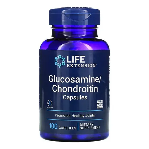 Life Extension Glucosamina Y Condroitina 100 Caps Sabor Sin Sabor