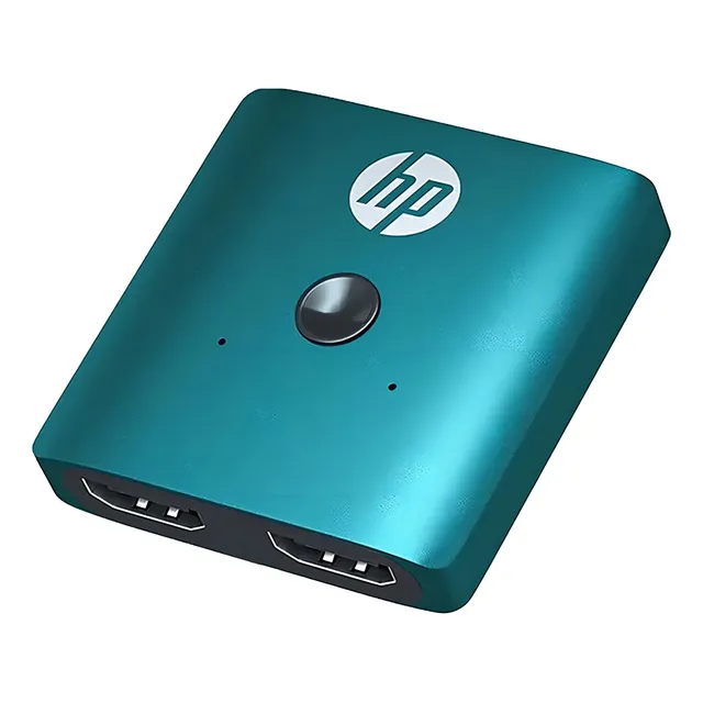 Switch Hdmi Hp DHC-HD01V Splitter Turquesa 1 Input Y 2 Output Dhc-hd01v