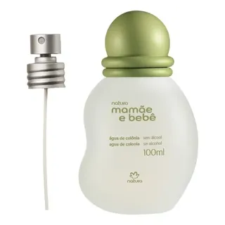 Água De Colônia Mamãe Bebê Natura Perfume Com Válvula Spray
