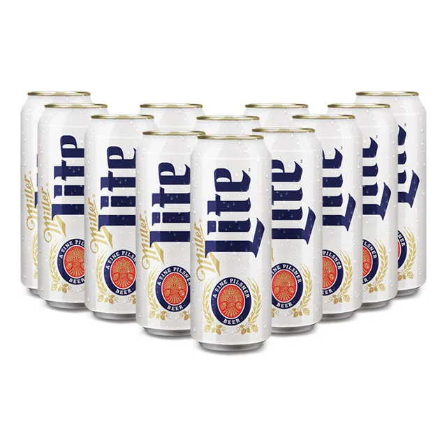 Cerveza Miller Lite 12 Latas De 710ml