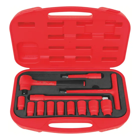 Juego De Dados Y Accesorios Aislados Iec 60900 1/2  13 Pzs.