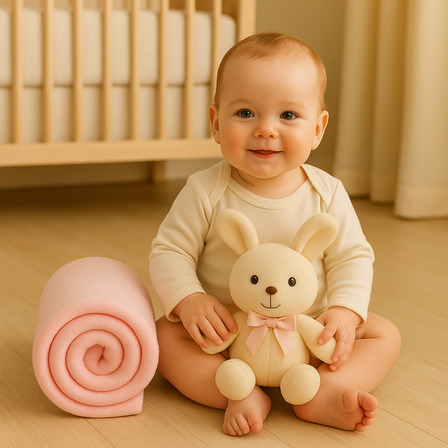 Kit 5 Manta Soft De Bebê Infantil Cobertor Cores Sortidas Kit 5 Manta Soft De Bebê Infantil Cobertor Cores Sortidas