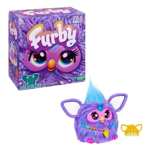 Peluche Furby Interactivo Morado | Cuotas sin interés