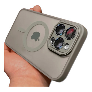 Funda Case Magnética Mate Compatible Con Magsafe Con Protección Cámara Para iPhone De Uso Rudo Antigolpes Funda Case Magnética Mate Compatible Con Magsafe Con Protección Cámara Para iPhone De Uso Rudo Antigolpes