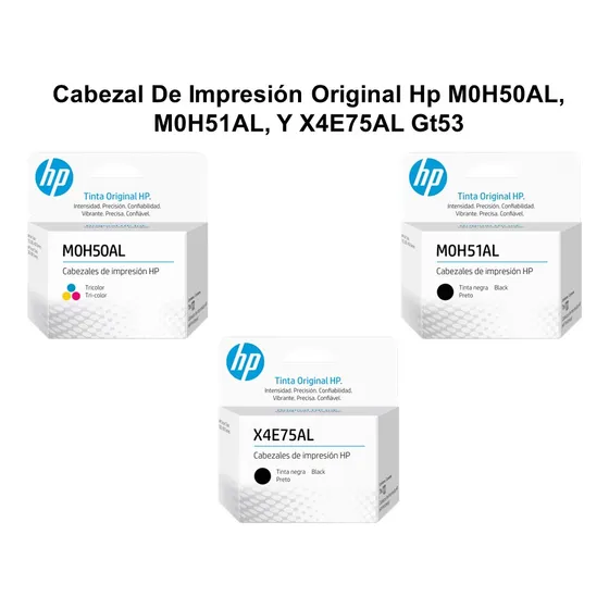 Cabezal De Impresión Original Hp M0h50al, M0h51al Y X4e75al